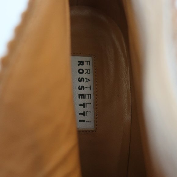 FRATELLI ROSSETTI TAN SUEDE ANKLE BOOTIES SZ 40 EUR/US 10* - Picture 6 of 7